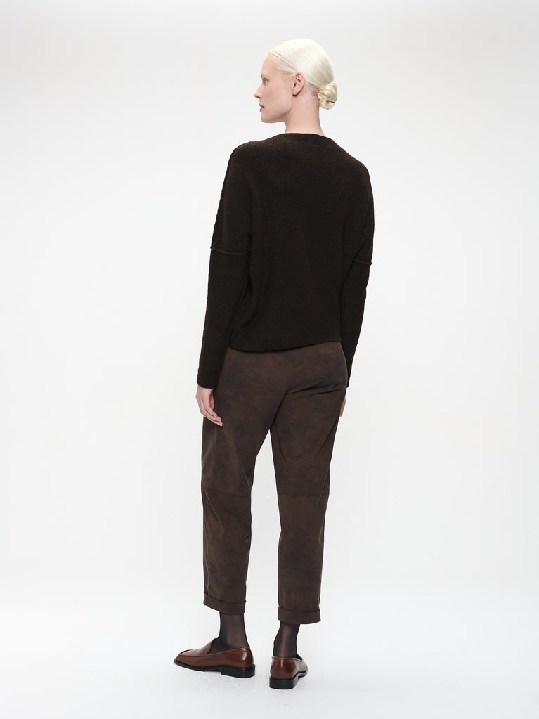Daphne pants technical jersey | Brown