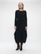Isabel dress LS technical jersey | Black