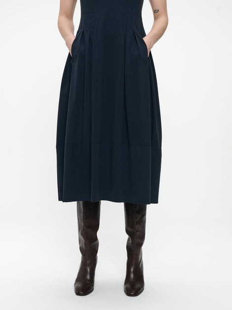 Heide dress technical jersey | Blue