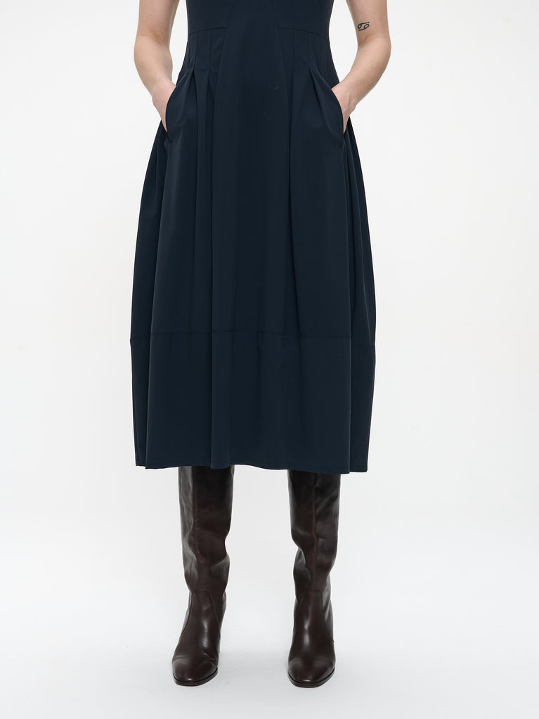 Heide dress technical jersey | Blue