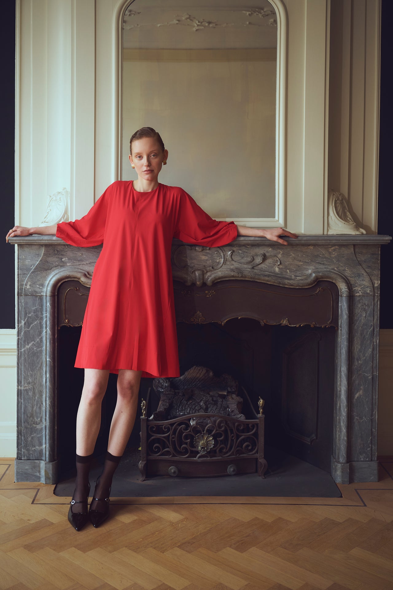 Lide dress technical jersey Lide dress technical jersey | Red
