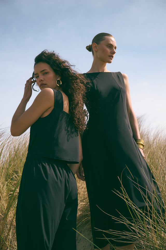Mathilda jumpsuit technical jersey Mathilda jumpsuit technical jersey | Black