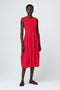 Heide dress technical jersey | Red