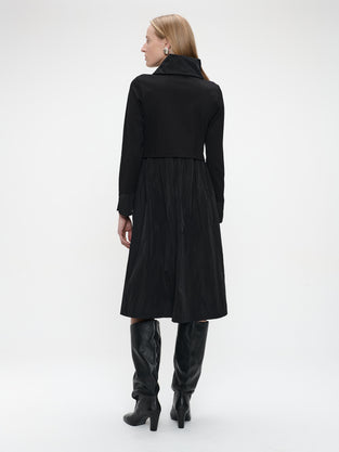 Dress mix cotton taffeta 176l | Black