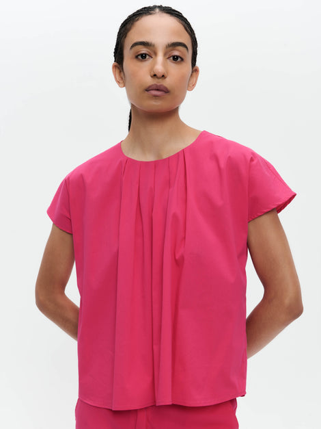 Papavero cotton top | Fuxia