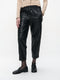 Daphne eco leather pants | Black