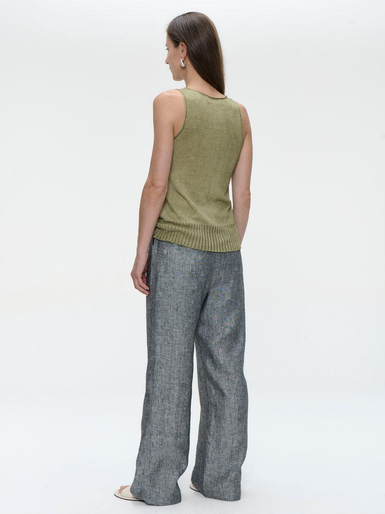 Valentino cotton dyed top | Green