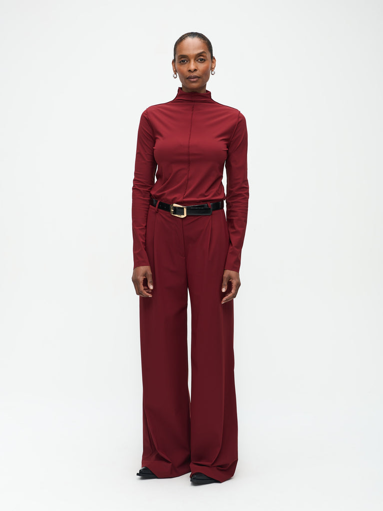 Marga Pants Technical Jersey | Amaranto