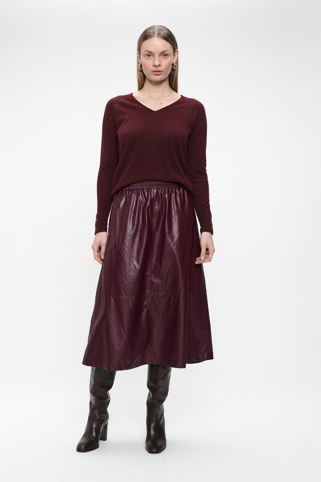 Pullover Cashmere blend 2479 Pullover Cashmere blend 2479 | Bordo