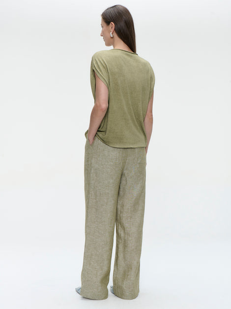 Top cotton dyed 23150 | Green