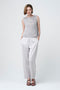 Sebastian saten pants | Grigio