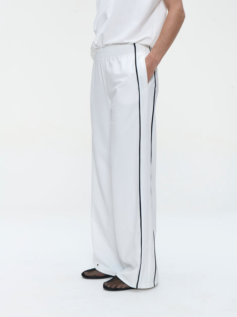 Vaya structure tech jersay pants | White