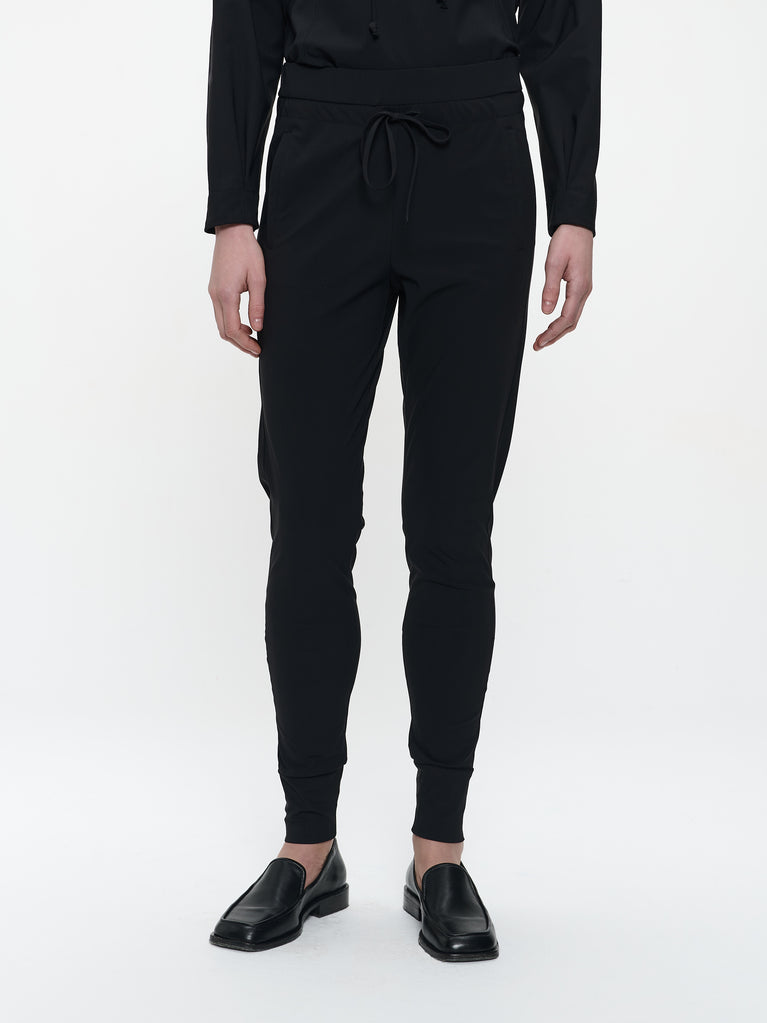 John strech technical jersey pants | Black