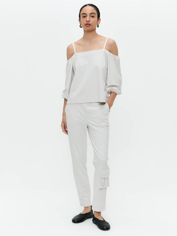 Samira top technical jersey | Sand