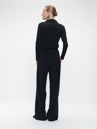 Inka pants brush tech jersey | Black