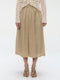 Alle voile cotton skirt | Beige
