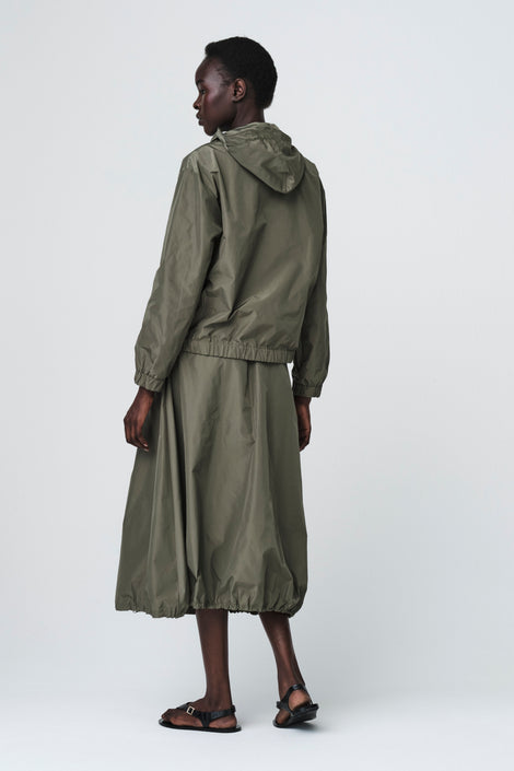 Brigida taffeta jacket | Army