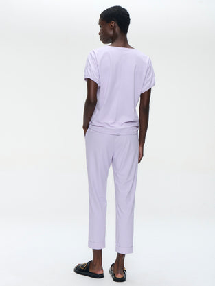 Isabelle top technical jersey | Lila