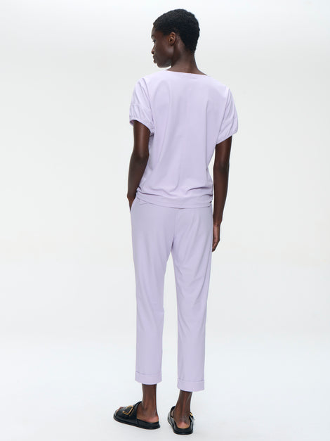 Isabelle top technical jersey | Lila