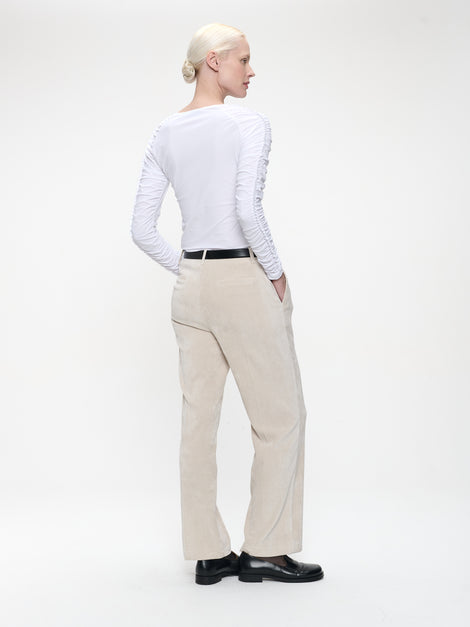 Carlina Top Technical Jersey | White