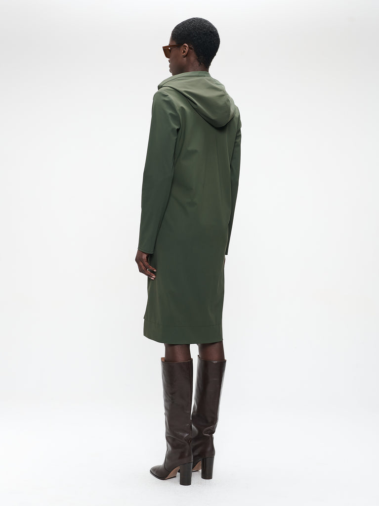 Veronica dress technical jersey | Army