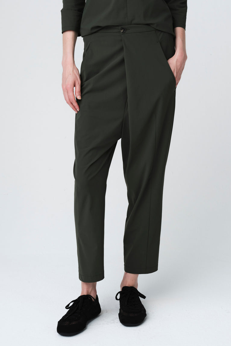 Klaus pants technical jersey | Army