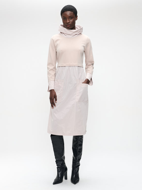 Dress mix cotton taffeta 176l | Sand