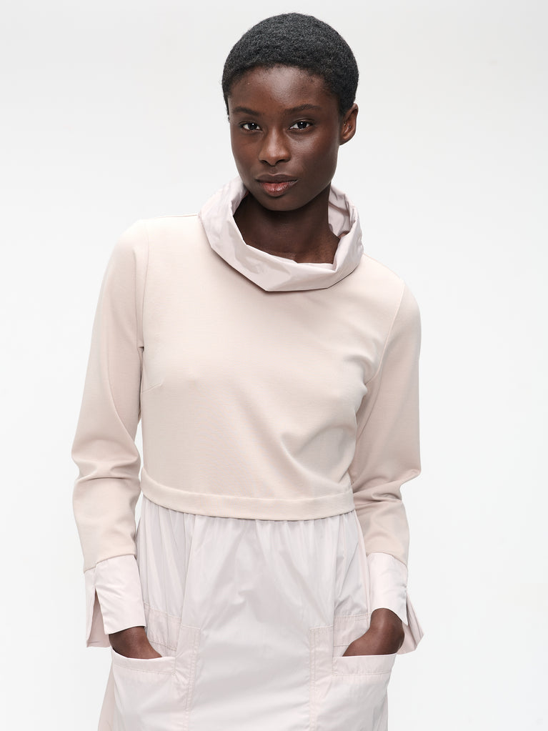 Dress mix cotton taffeta 176l | Sand