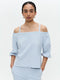 Samira top technical jersey | Light Blue