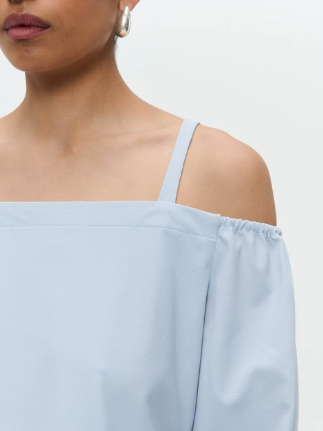 Samira top technical jersey | Light Blue