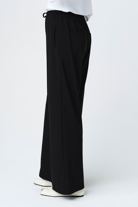 Jolien pants technical jersey | Black