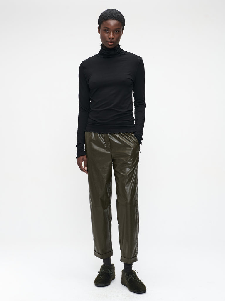 Janice viscose top | Black