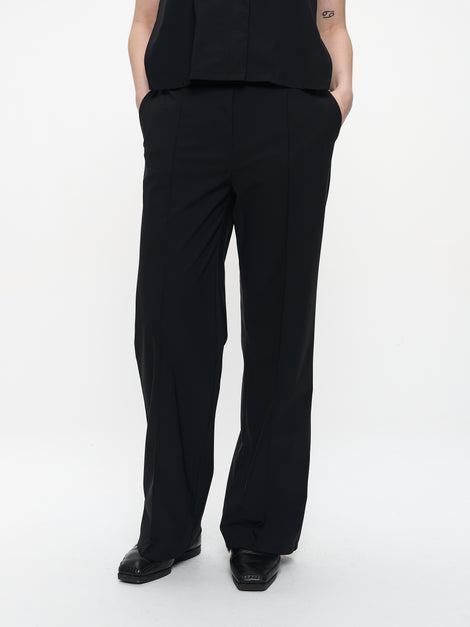 Thera pants brush technical jersey | Black