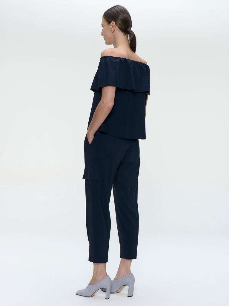 Diane top technical jersey | Blue