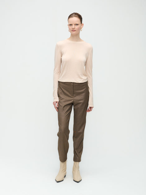 Mirel Pants | Gold Brown