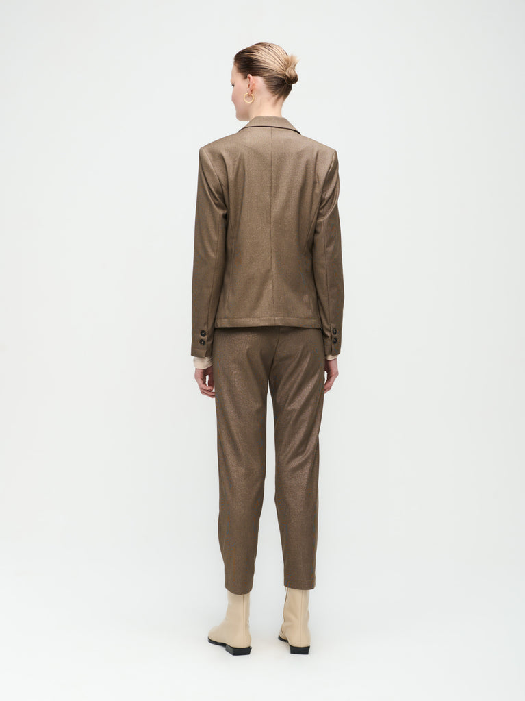 Hunt Blazer | Gold Brown