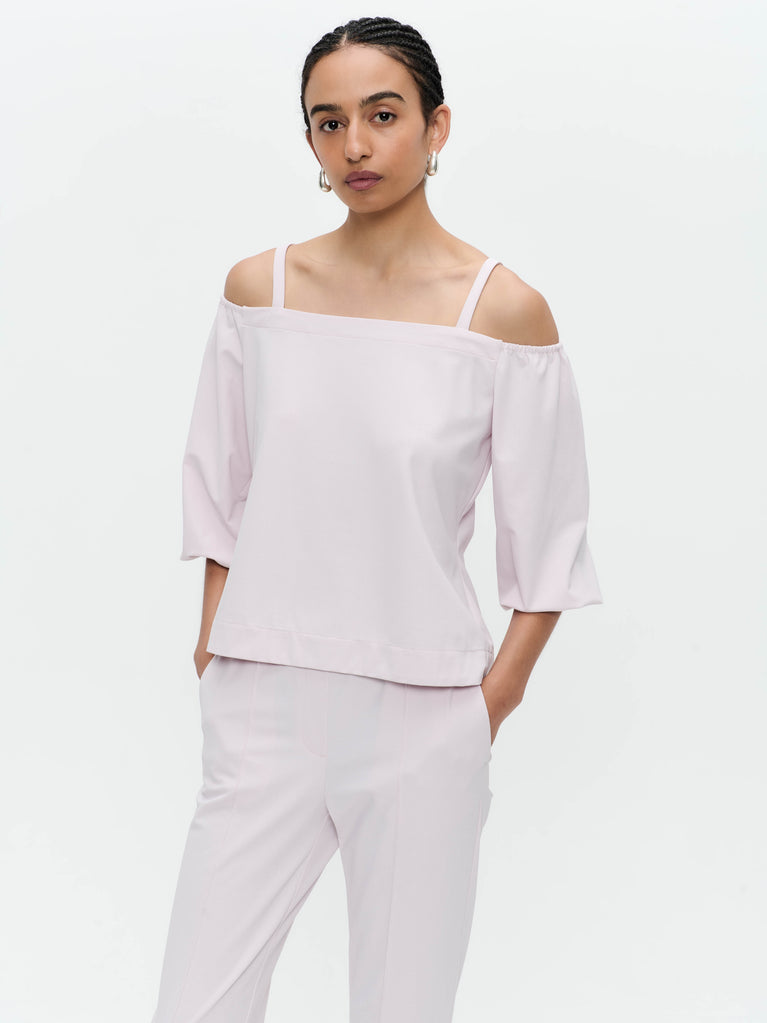 Samira top technical jersey | Light Pudra