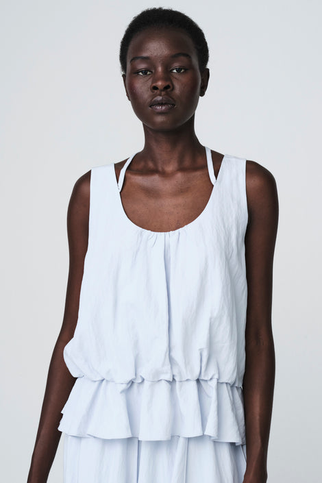 Sachi viscose top | Light Blue