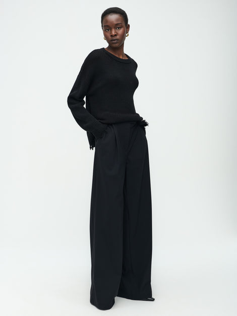 Holes Pullover | Black