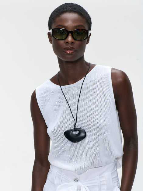 Viscose summer Top 501 | Bianco