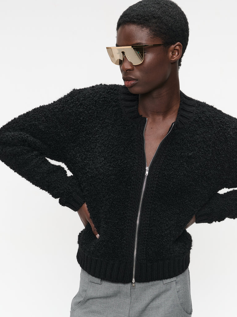 Jacket boucle 25527 | Black