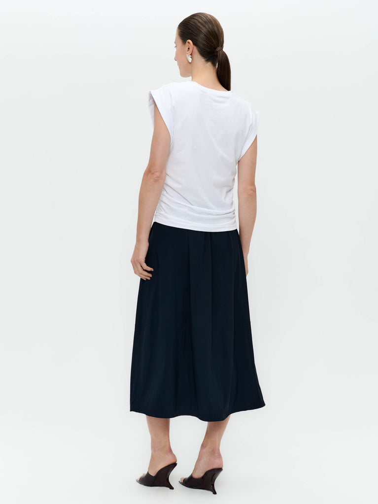 Top cotton elastane | White