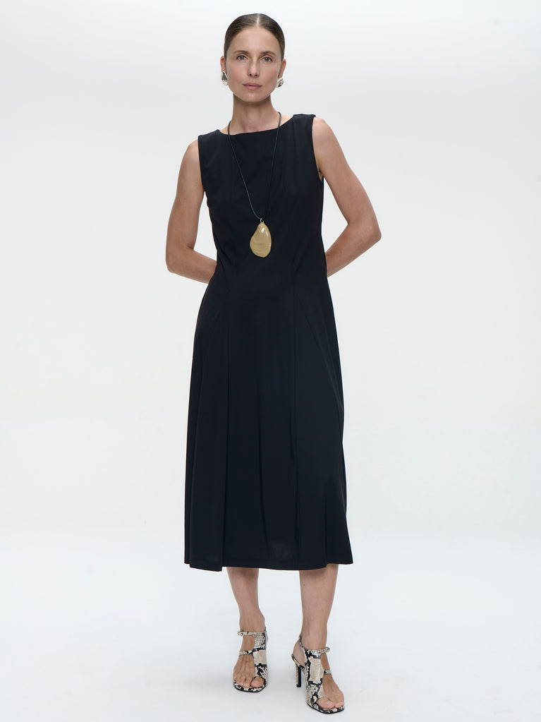 Bonni dress technical jersey | Black