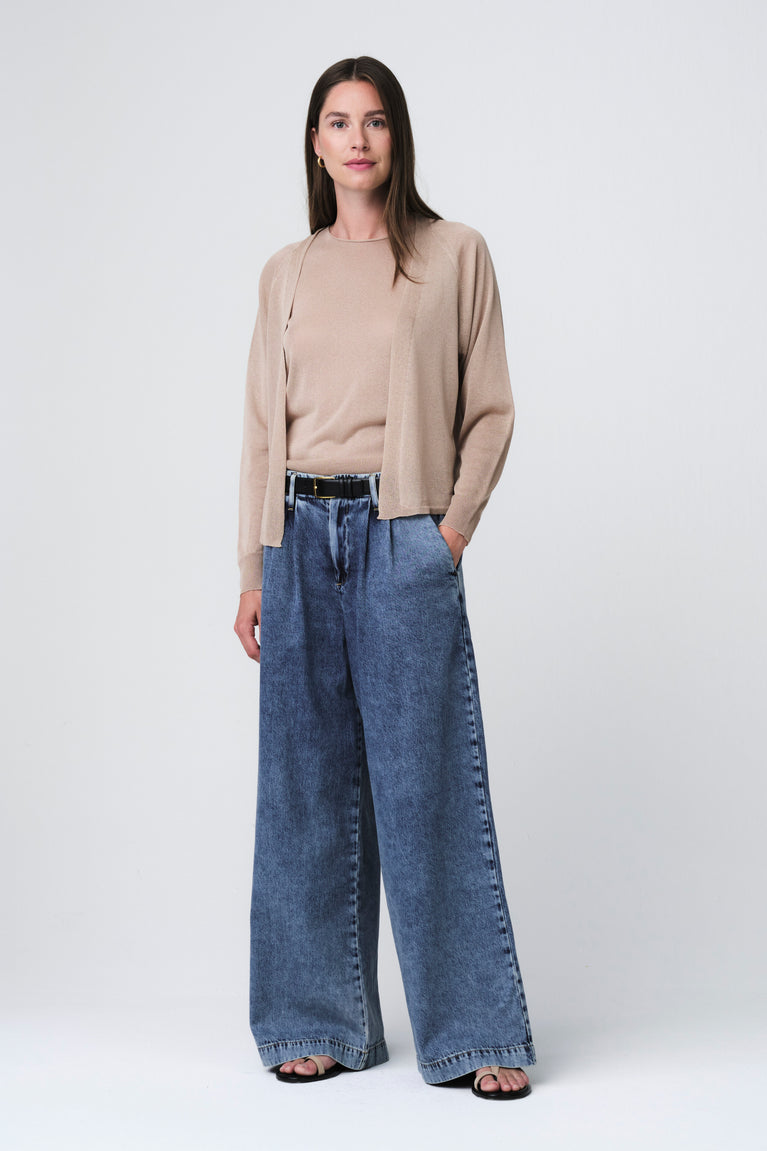 Amaya hopcar loose jeans | Random Blue