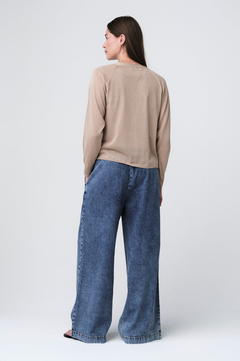 Amaya hopcar loose jeans | Random Blue