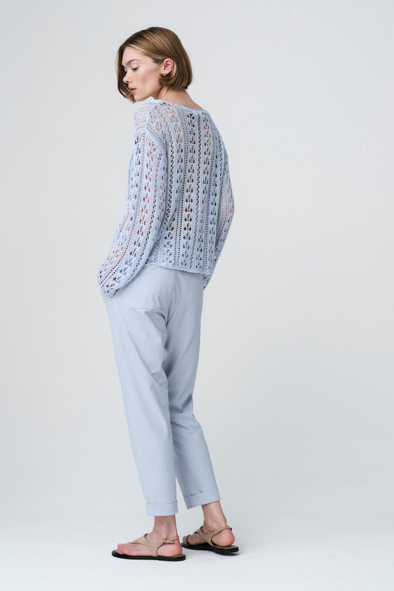 Summer Pullover E25102 | Light Blue