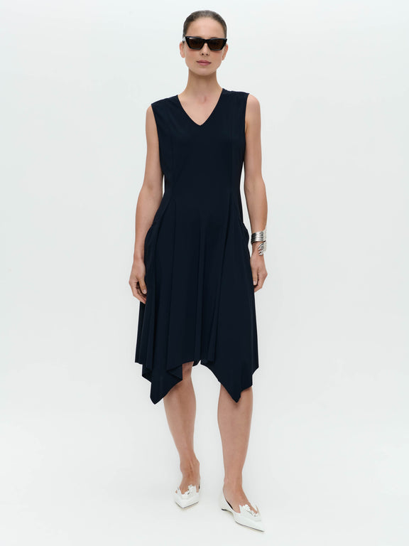 Caro WS dress technical jersey | Blue