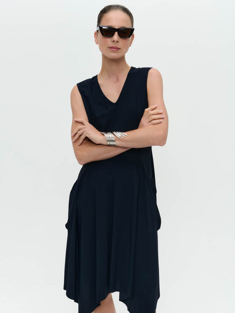 Caro WS dress technical jersey | Blue