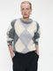 Pullover rhomboids 1082 | Grey