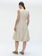 Satomi tafeta dress | Beige